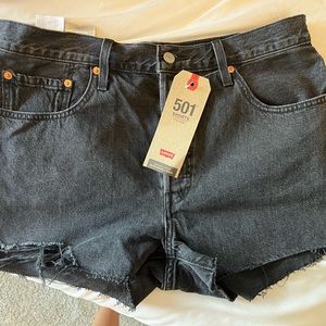 Levi high rise 501 shorts! NWT